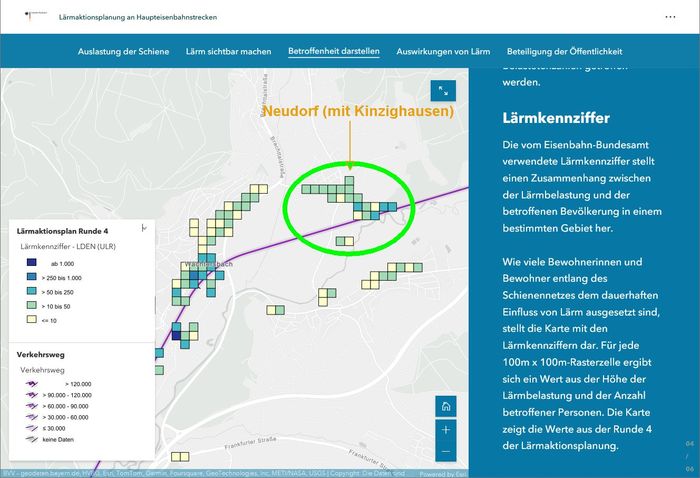 Laermaktionsplanung, Runde 4, für Neudorf