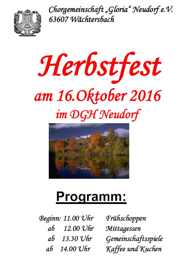 Herbstfest 2016