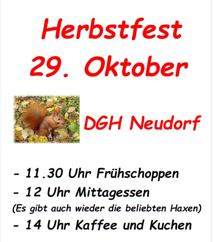 Herbstfest 2017 Gloria